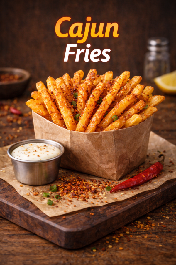 Cajun Fries – Bold & Smoky Crunch