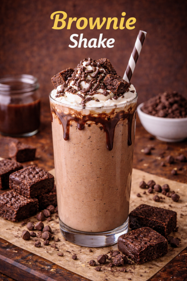 Brownie Shake – Chocolate Fudge Indulgence