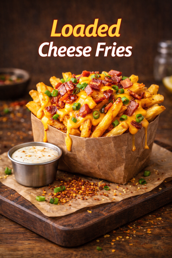 Loaded Cheese Fries – Creamy Cheesy Indulgence